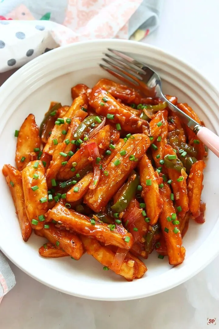 Chilli Potato Half
