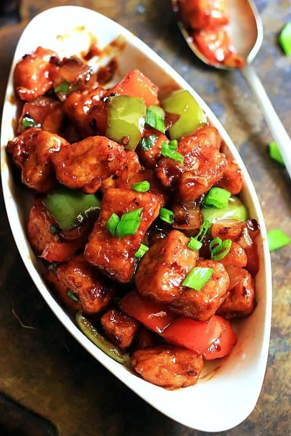 Chilli Paneer Half