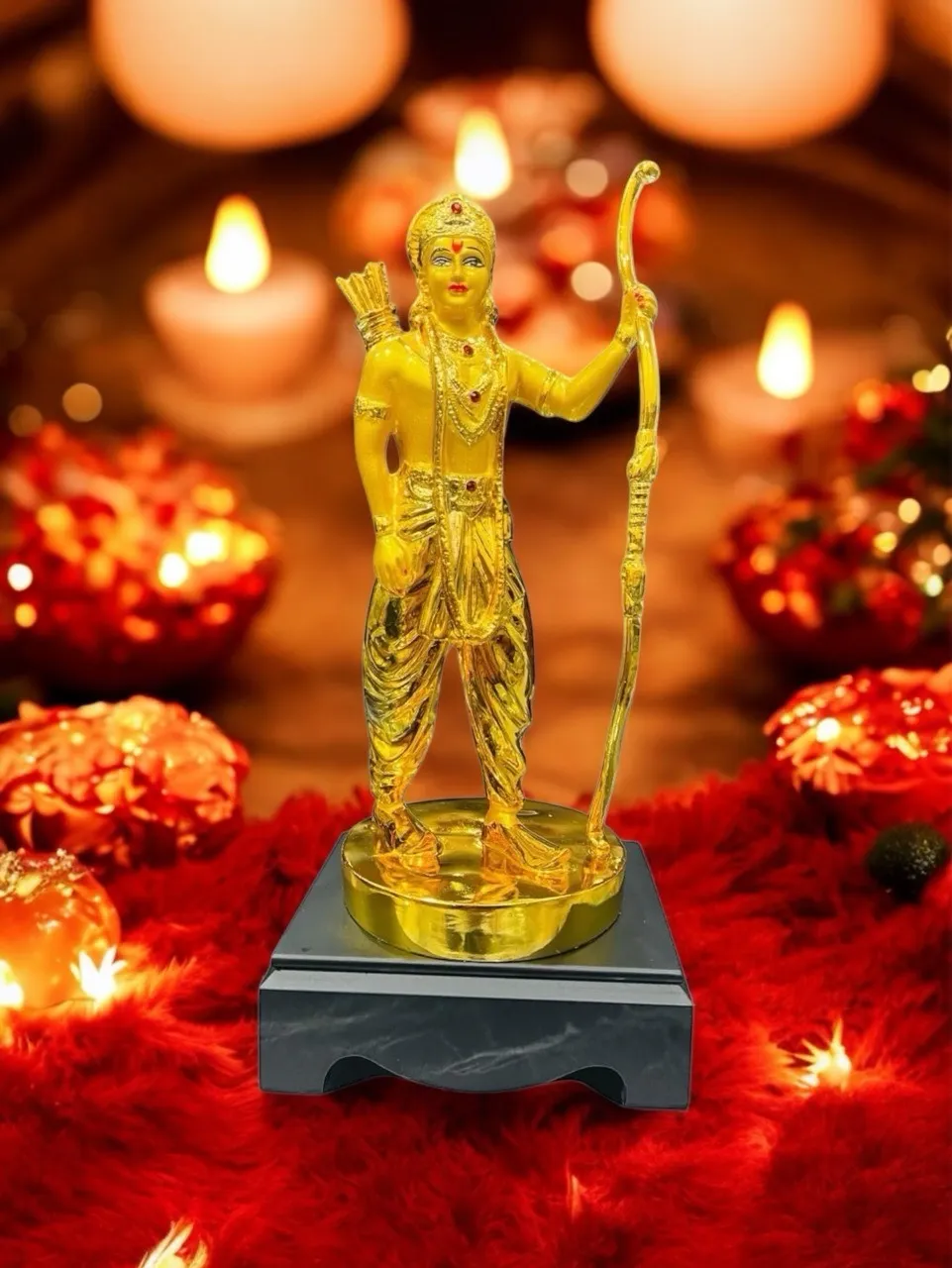 Golden Lord Ram Statue