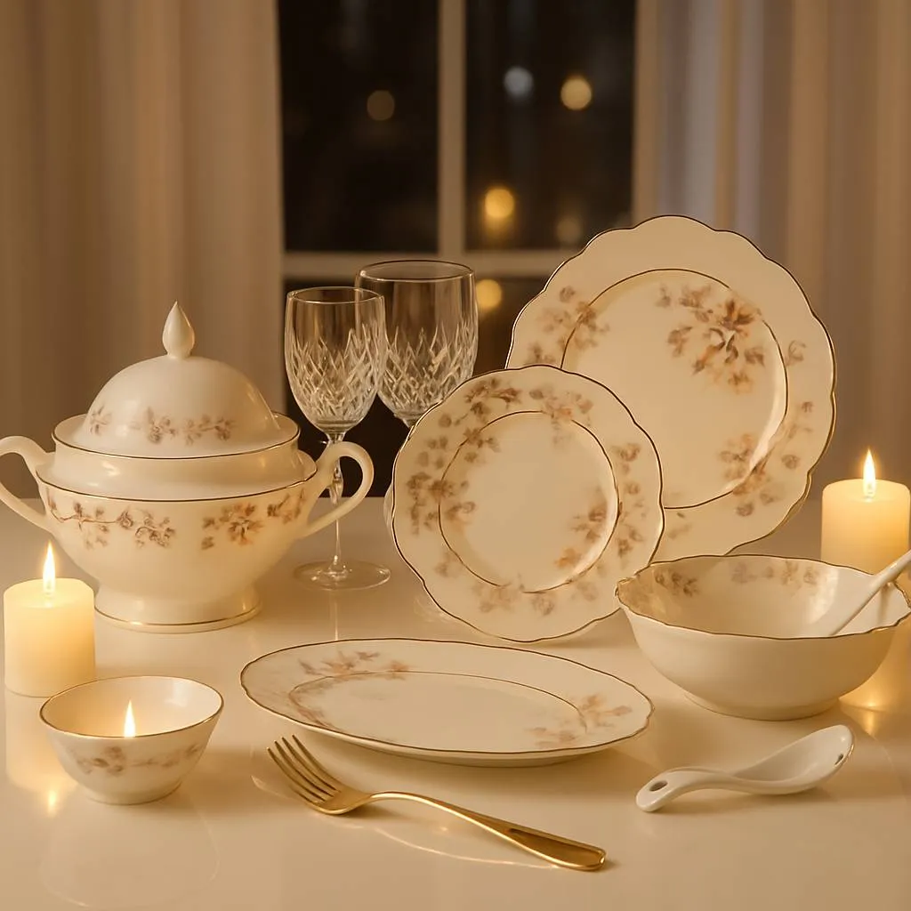 Floral Dinnerware Set
