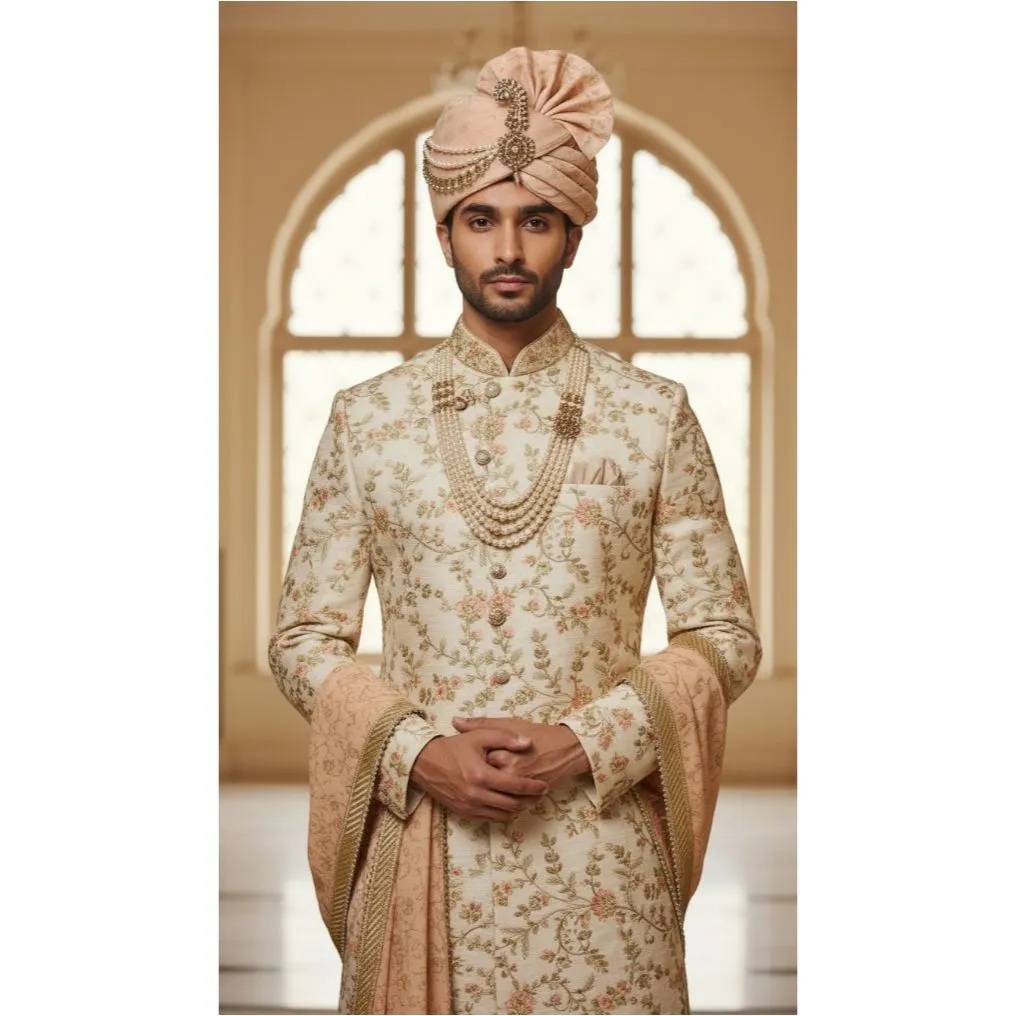 Embroidered Sherwani
