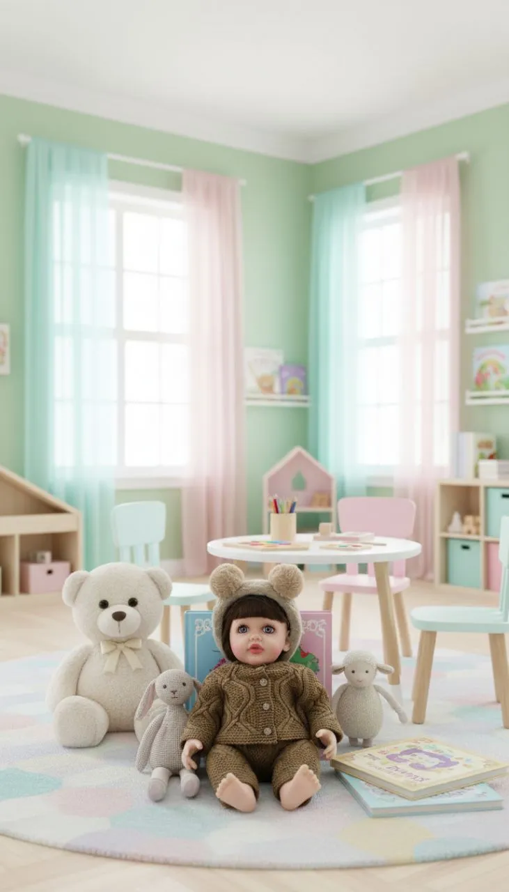 Doll with Knit Outfit view 2