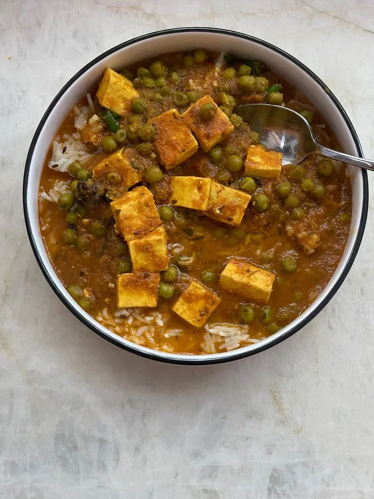 Matar Paneer