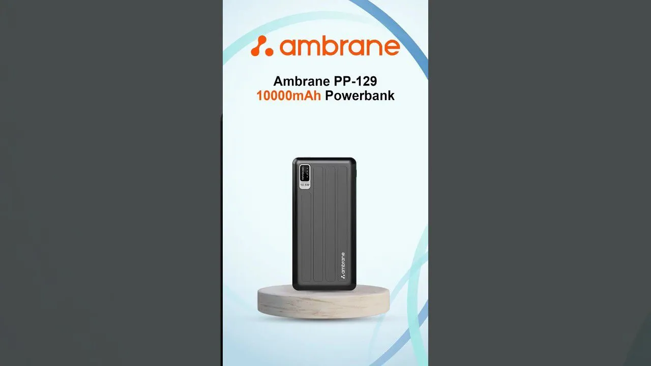 Ambrane PP-129 10000mAh Powerbank