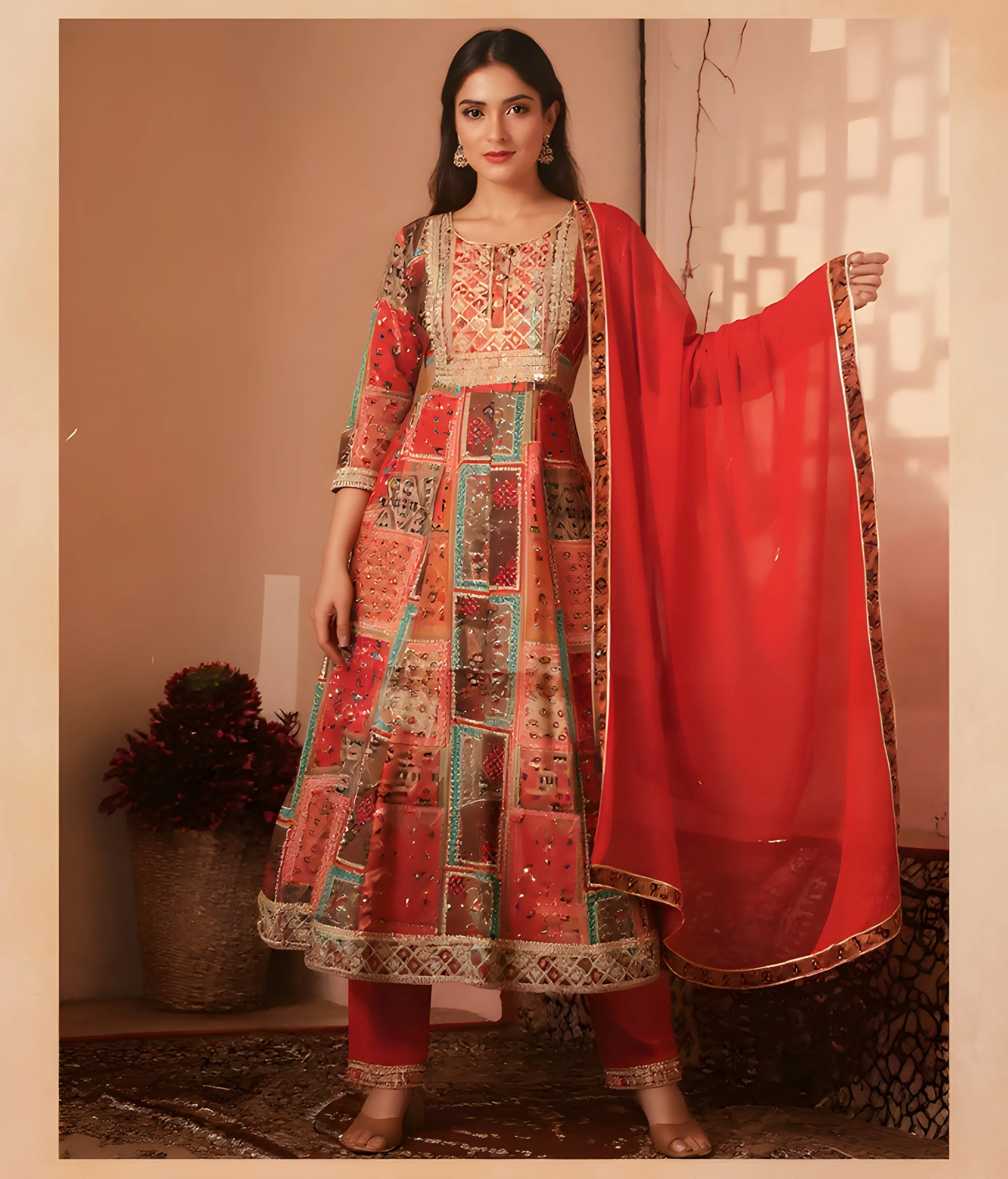 Paridhan Boutique Embroidered Salwar Suit