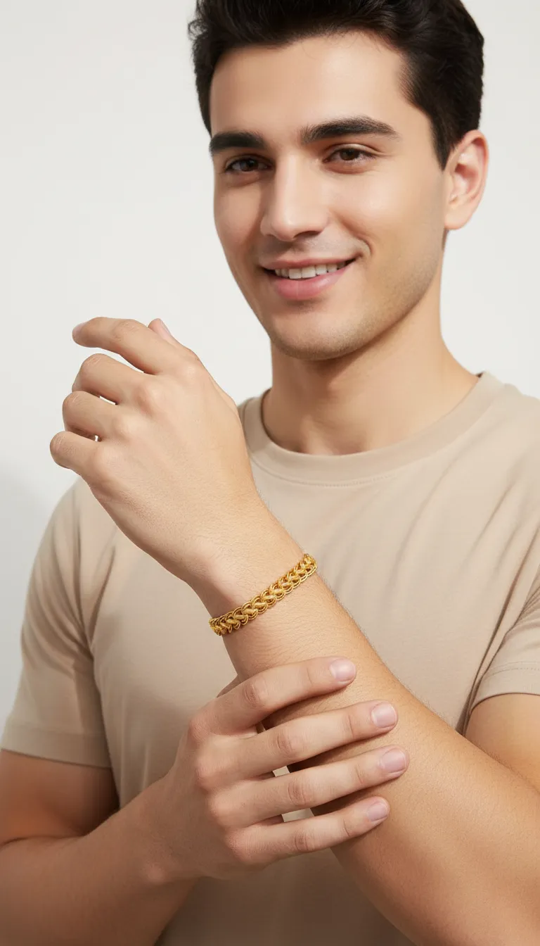 Gold Chain Bracelet