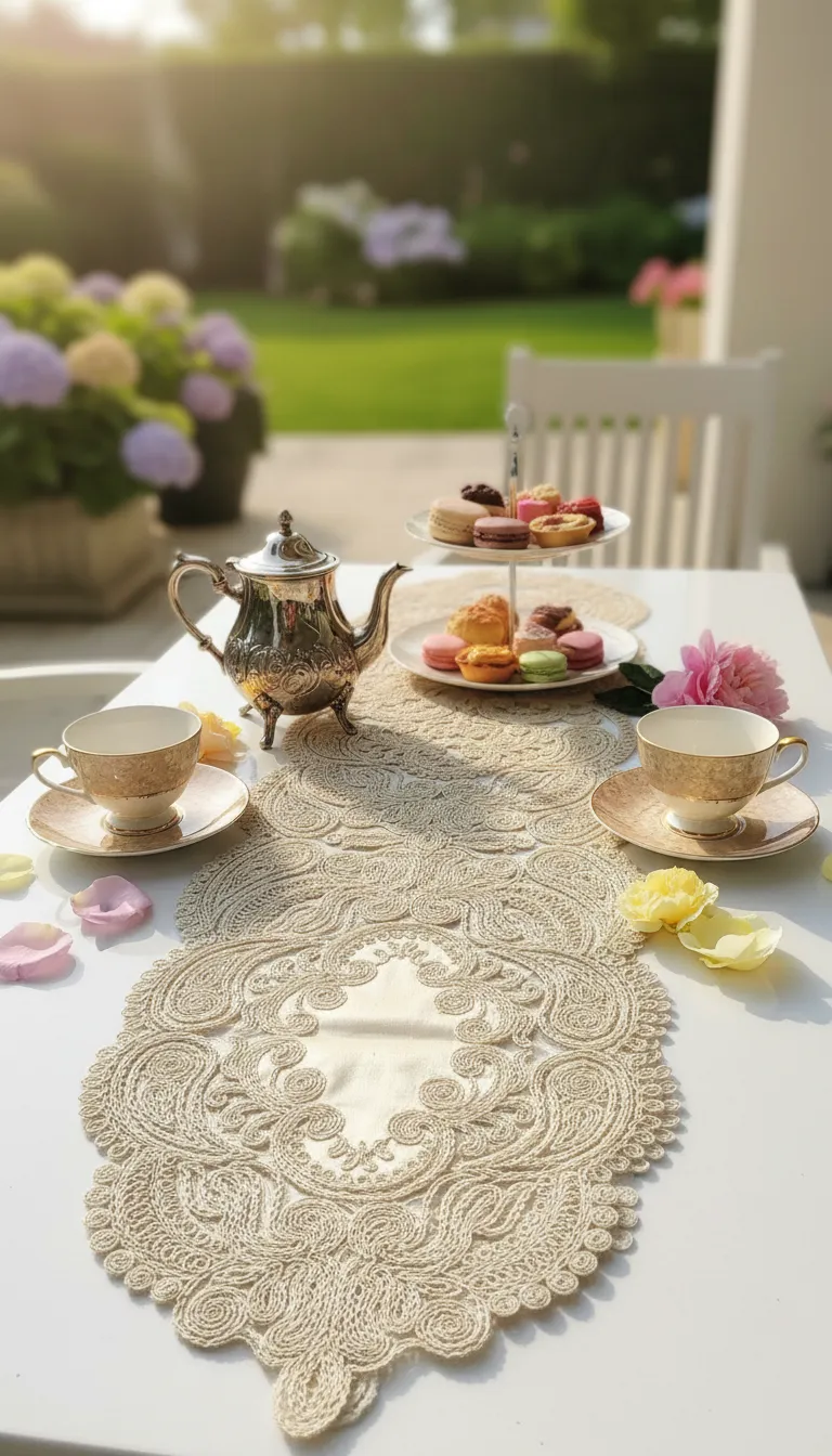 Lace Table Runner