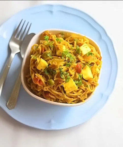Paneer Maggie Masala