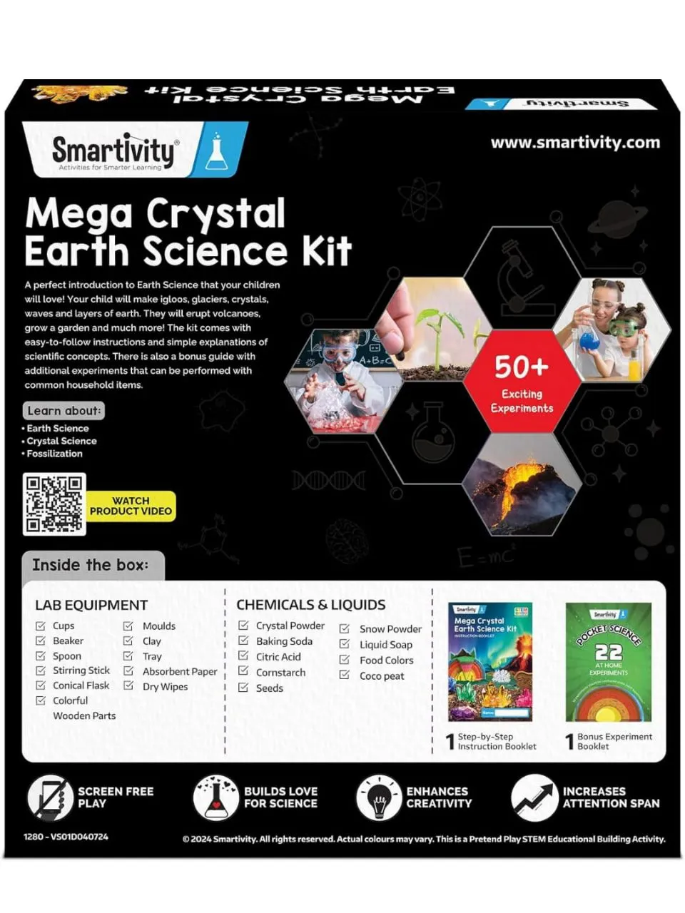 Smartivity Mega Crystal Earth Science Kit view 2