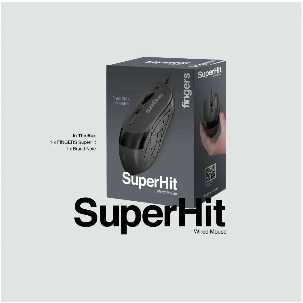 FINGERS SuperHit Wired Mouse