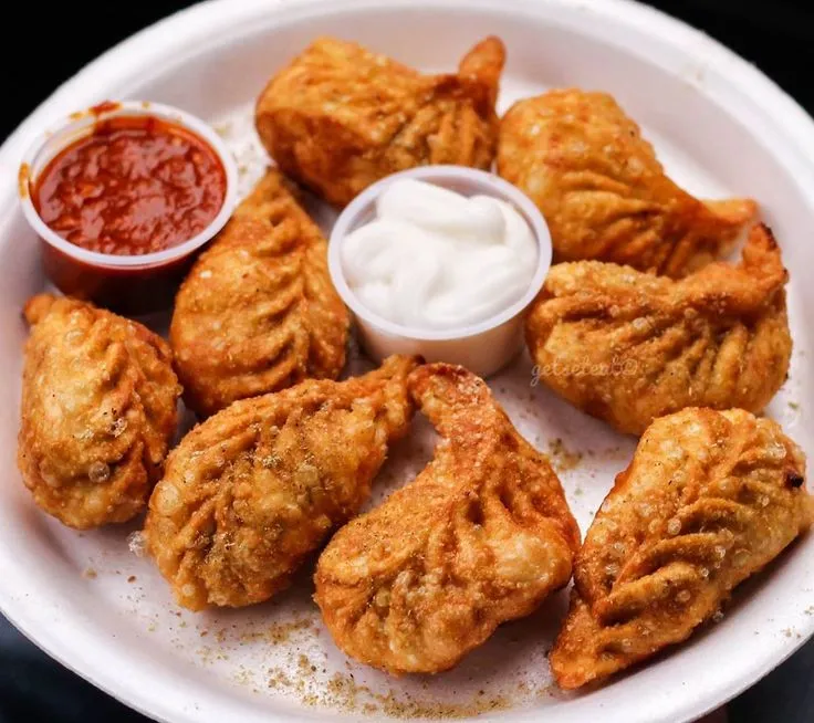 Fried Chicken Momos
