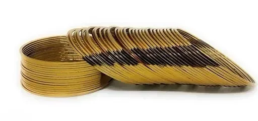 Pack Of 24 | Golden Bangle Set 2.4