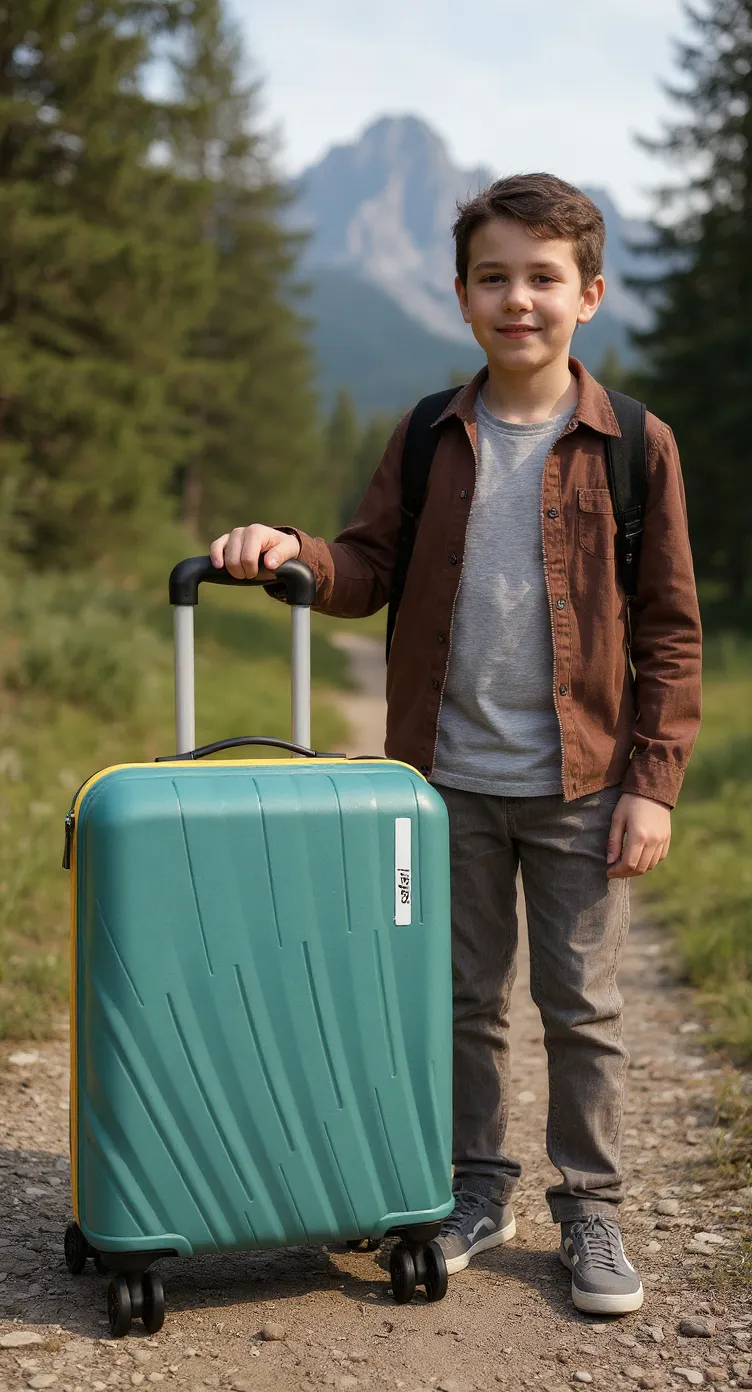 Safari Trolley Suitcase Cabinet Size With 5 Years Replacement Warranty