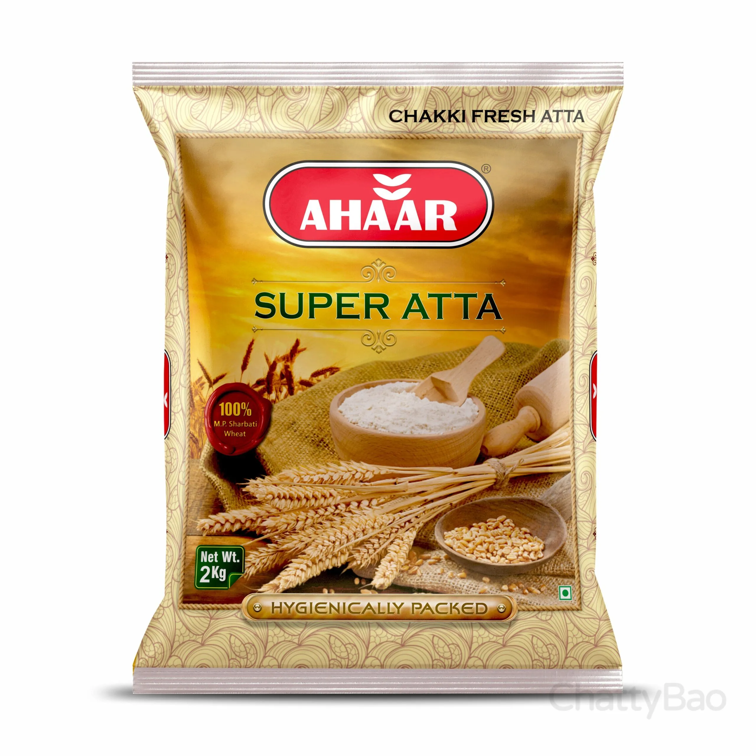 Ahaar Super MP Sharbati Atta 2 Kg