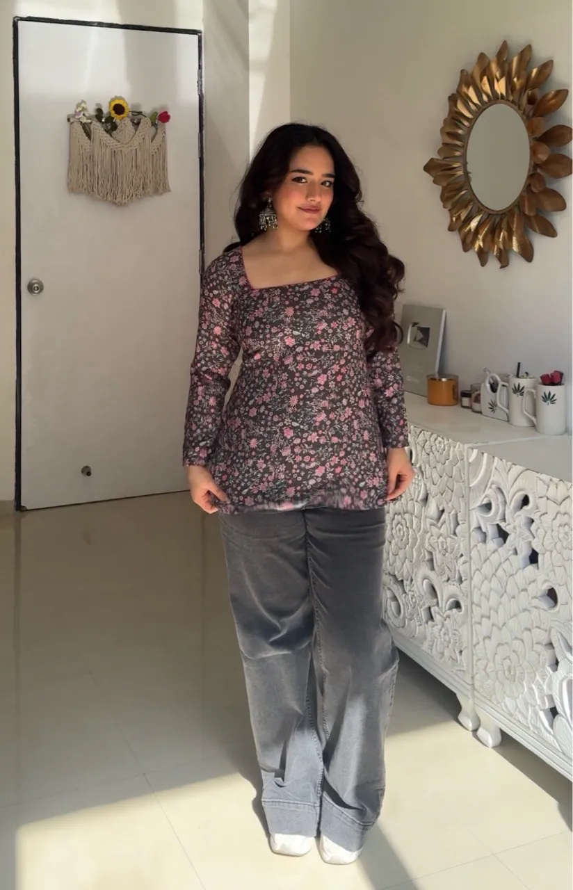 Woolen Corset Kurti view 2