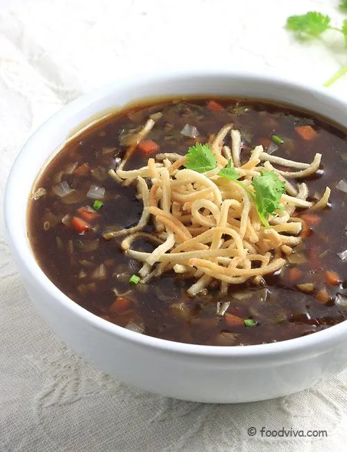 Vegetable Manchow Soup