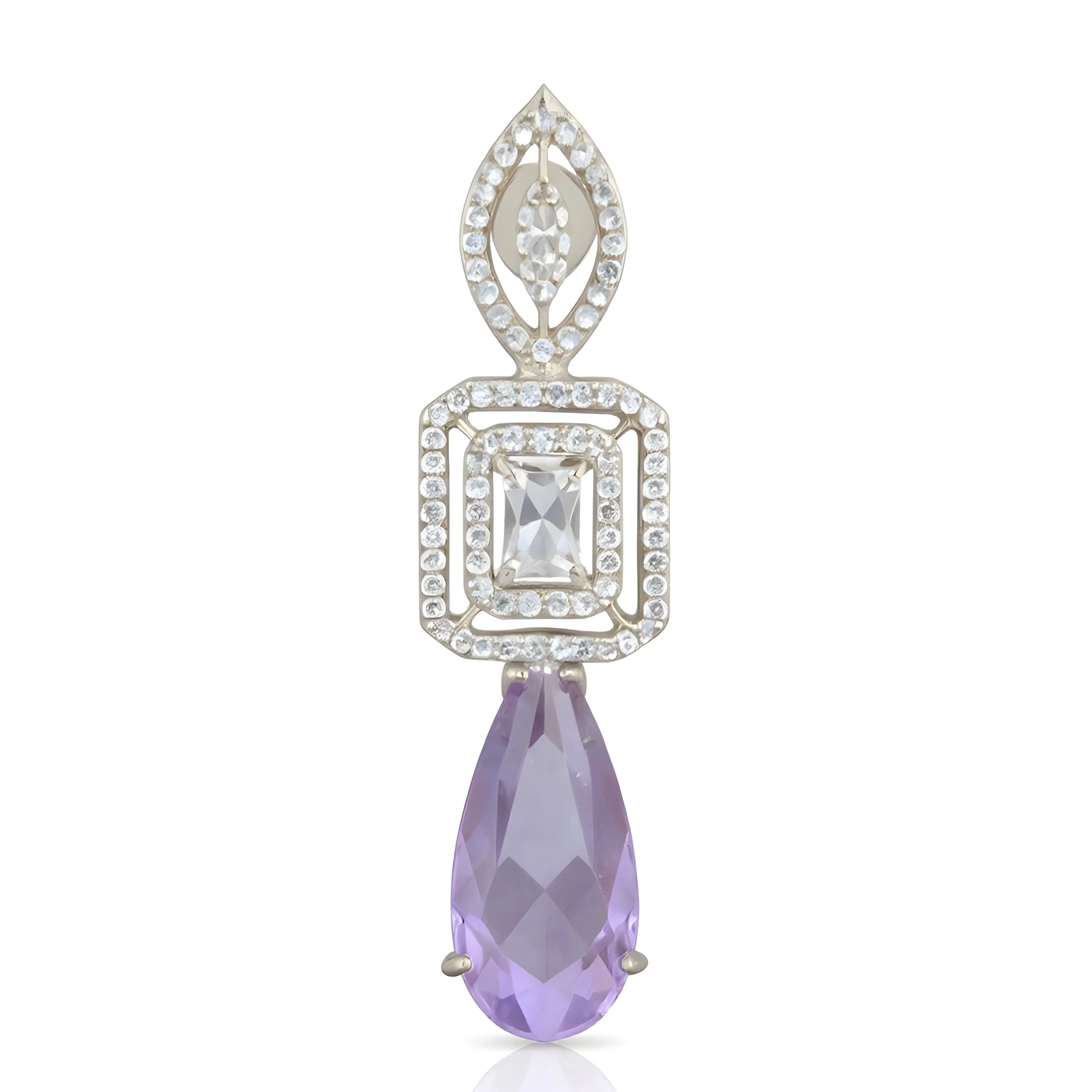 Amethyst Drop Earrings