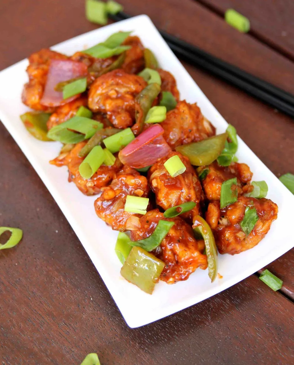 Mashroom Chilli Dry Half