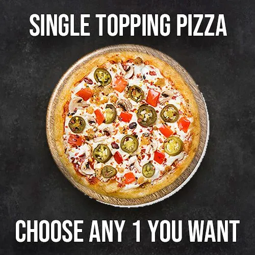 Single toping Pizza