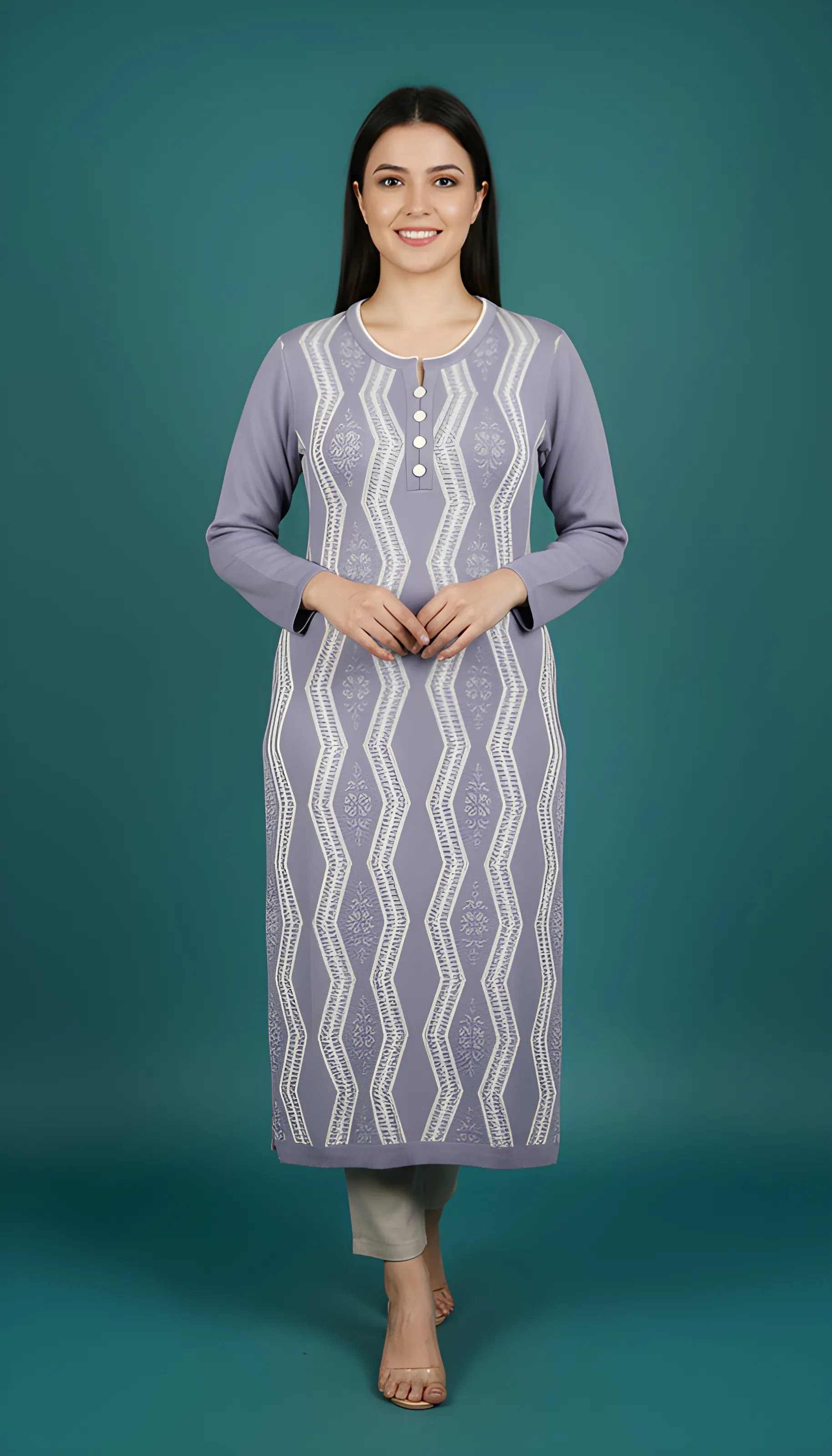 Mirror Knitted Tunic