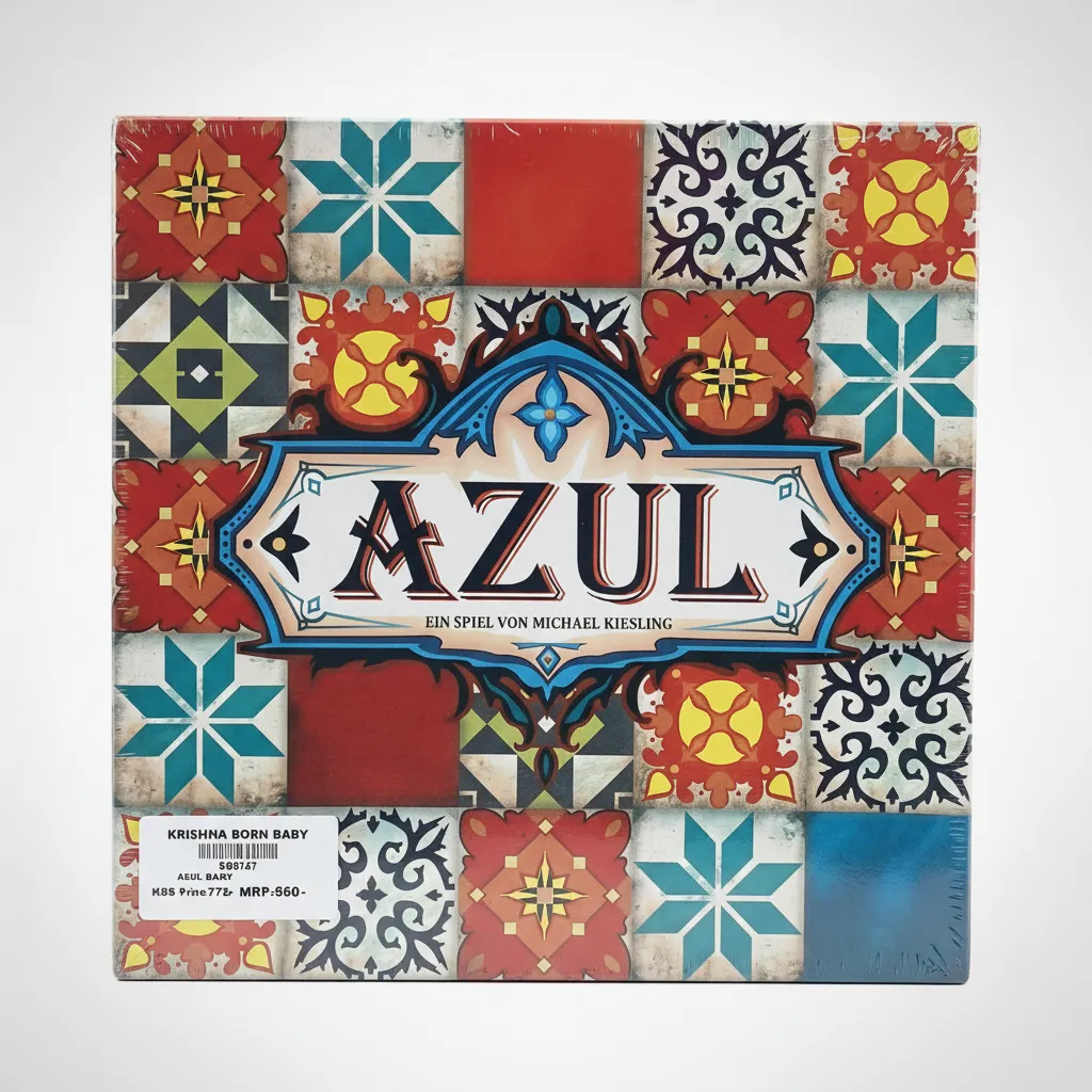 Azul Board Game | Elegant Tile Placement Strategy | Abstract Game for 2-4 Players | Award Winning Tabletop Game | Perfect for Adults, Family Fun & Enthusiasts view 2