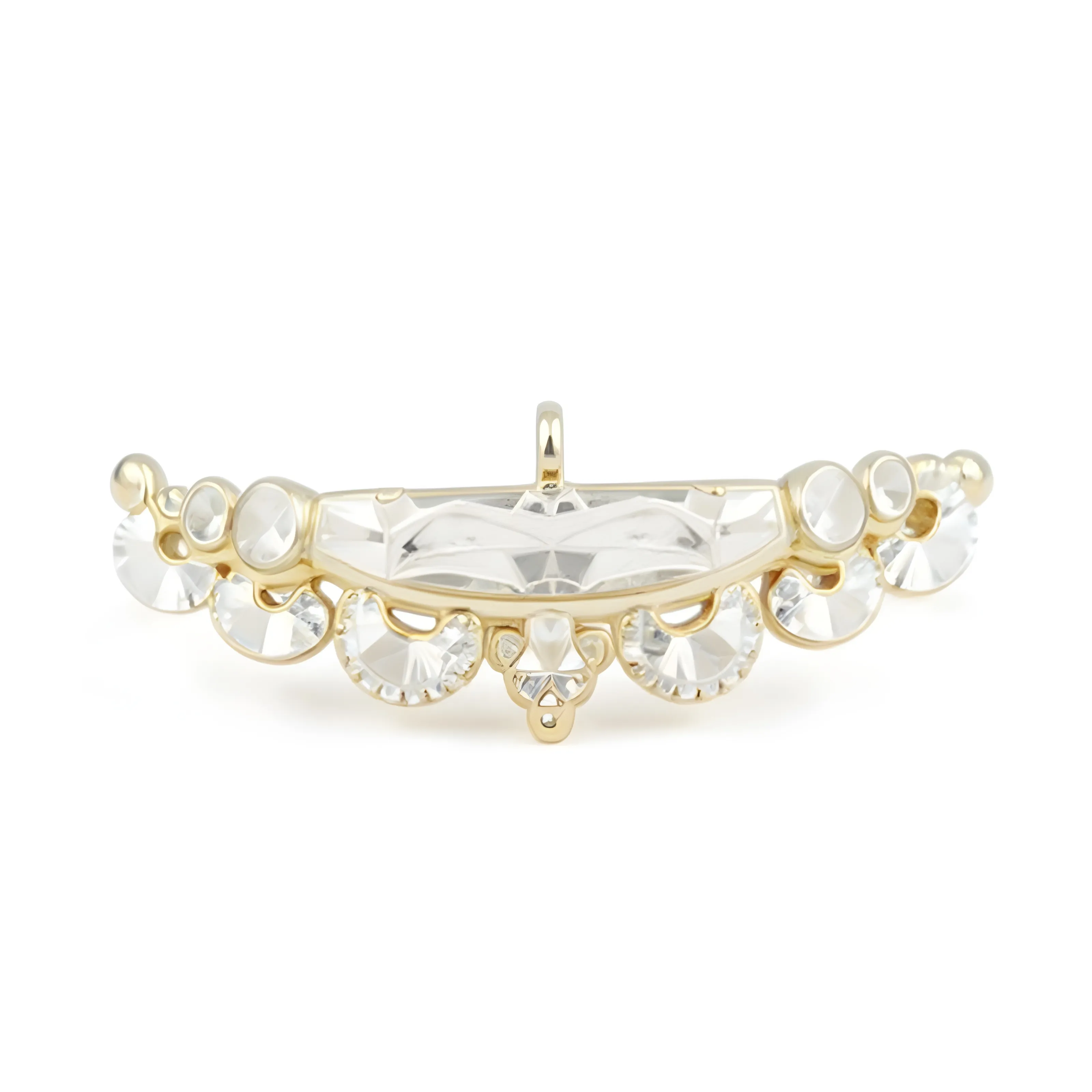 Gold and Gemstone Brooch