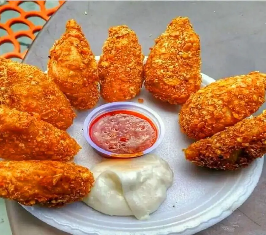 Chicken Kurkure Momos