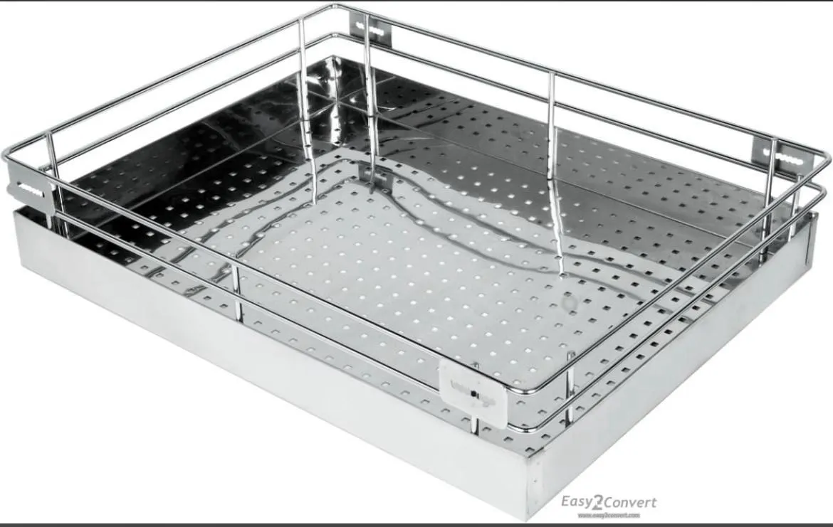 Stainless Steel Modular Kitchen Basket P.S