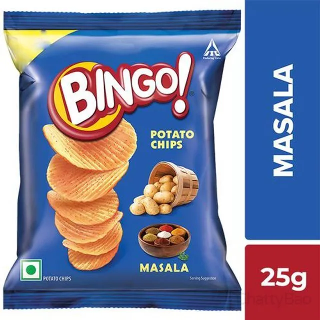 Bingo Potato Chips - Masala 25 g