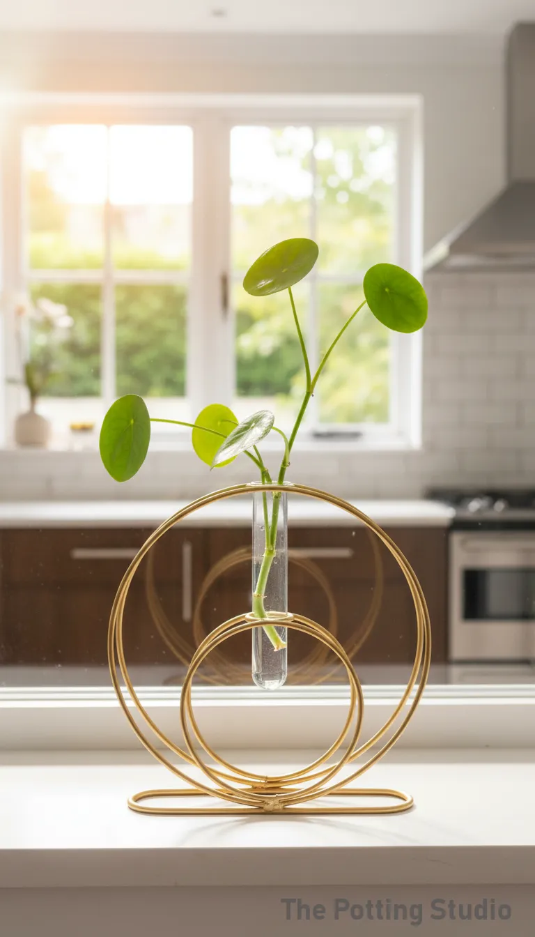 Geometric Test Tube Vase 9"H & 8"W