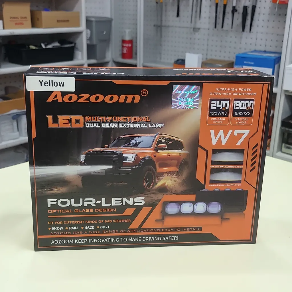 Aozoom LED Multifunctional Dual Beam External Lamp