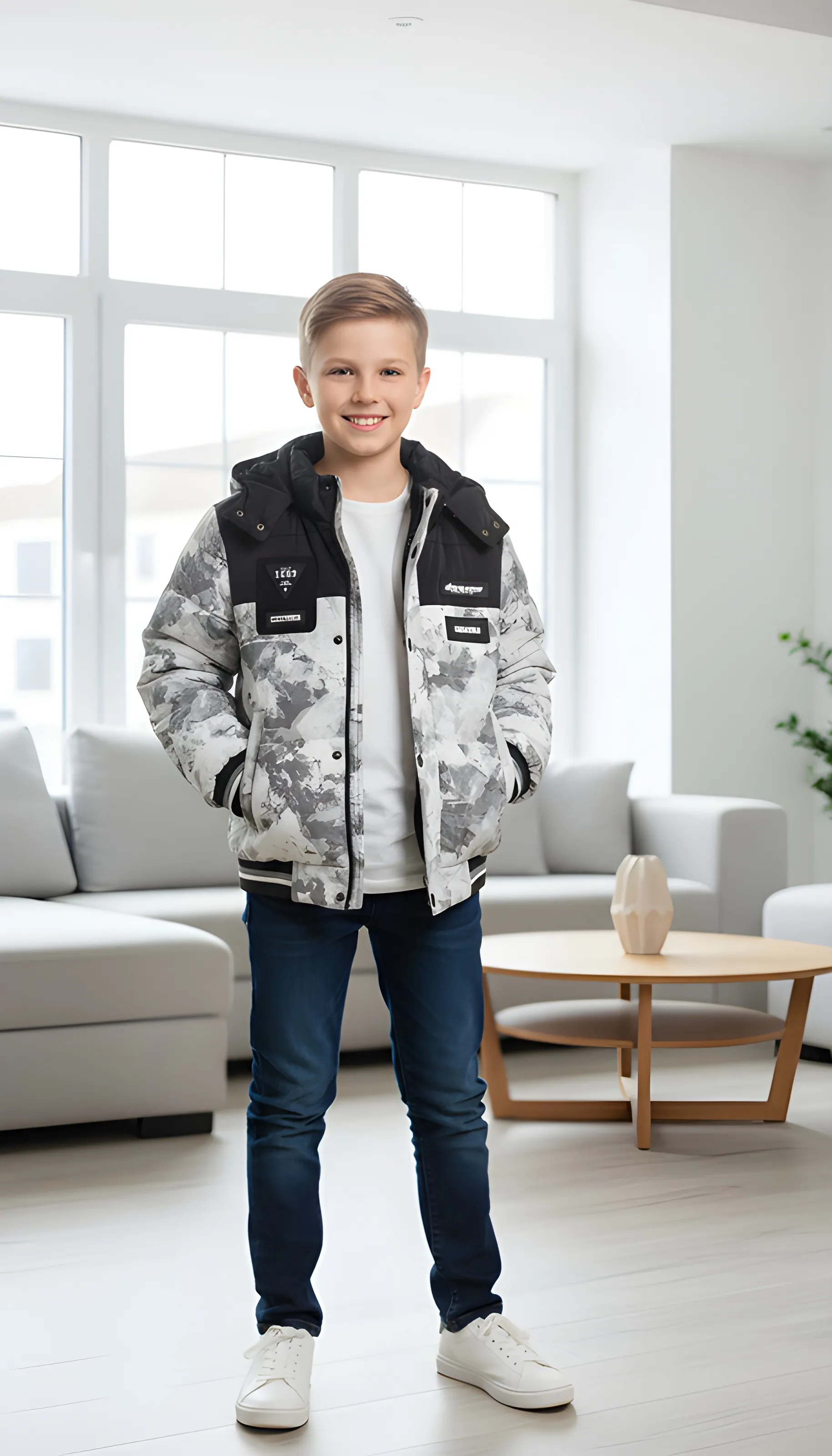 Design Kids Camouflage Jacket