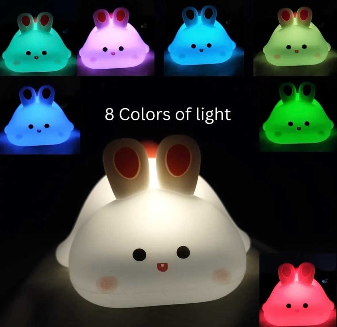 Color-Changing Rabbit Night Light