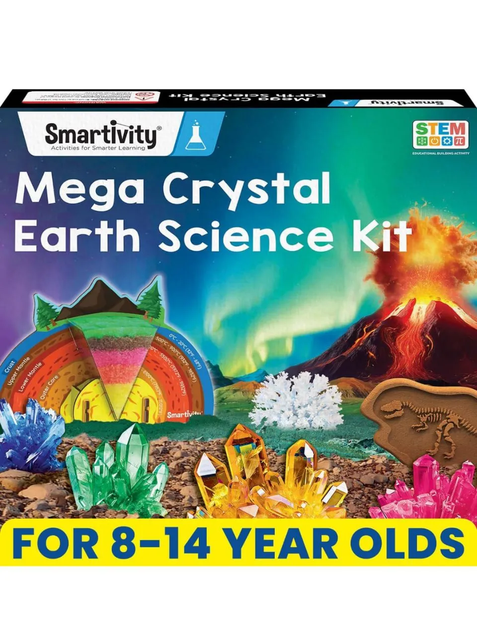 Smartivity Mega Crystal Earth Science Kit