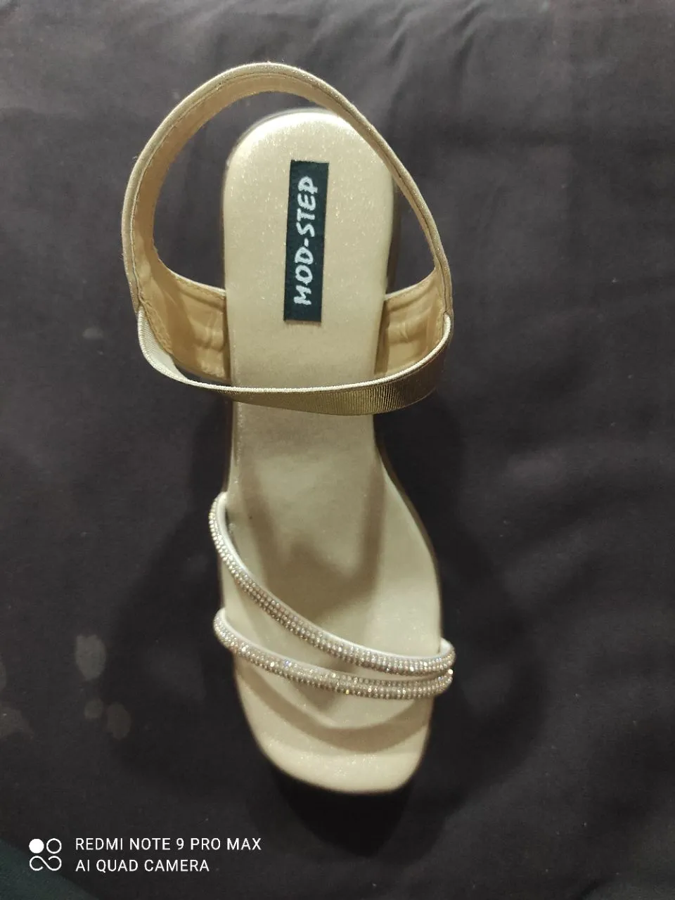 Modstep Gold Strappy Sandals