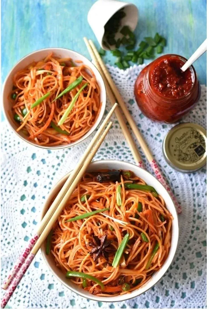 Veg Singapuri Noodles