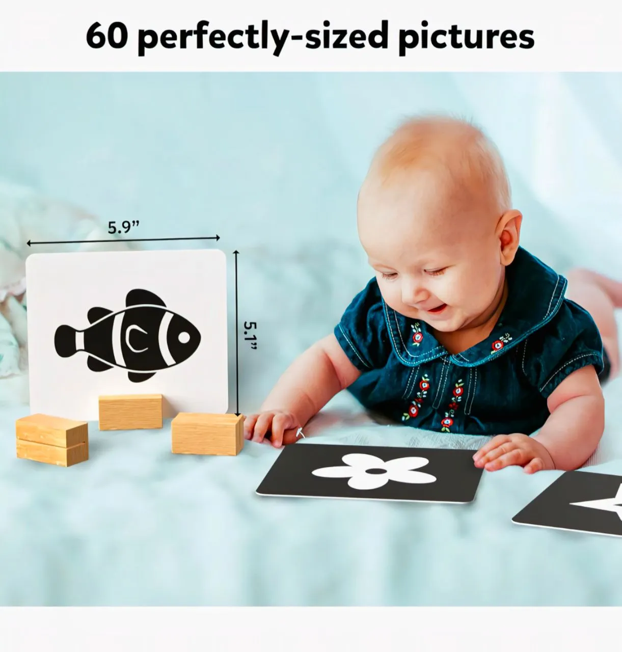 Skillmatics High Contrast Flash Cards view 5