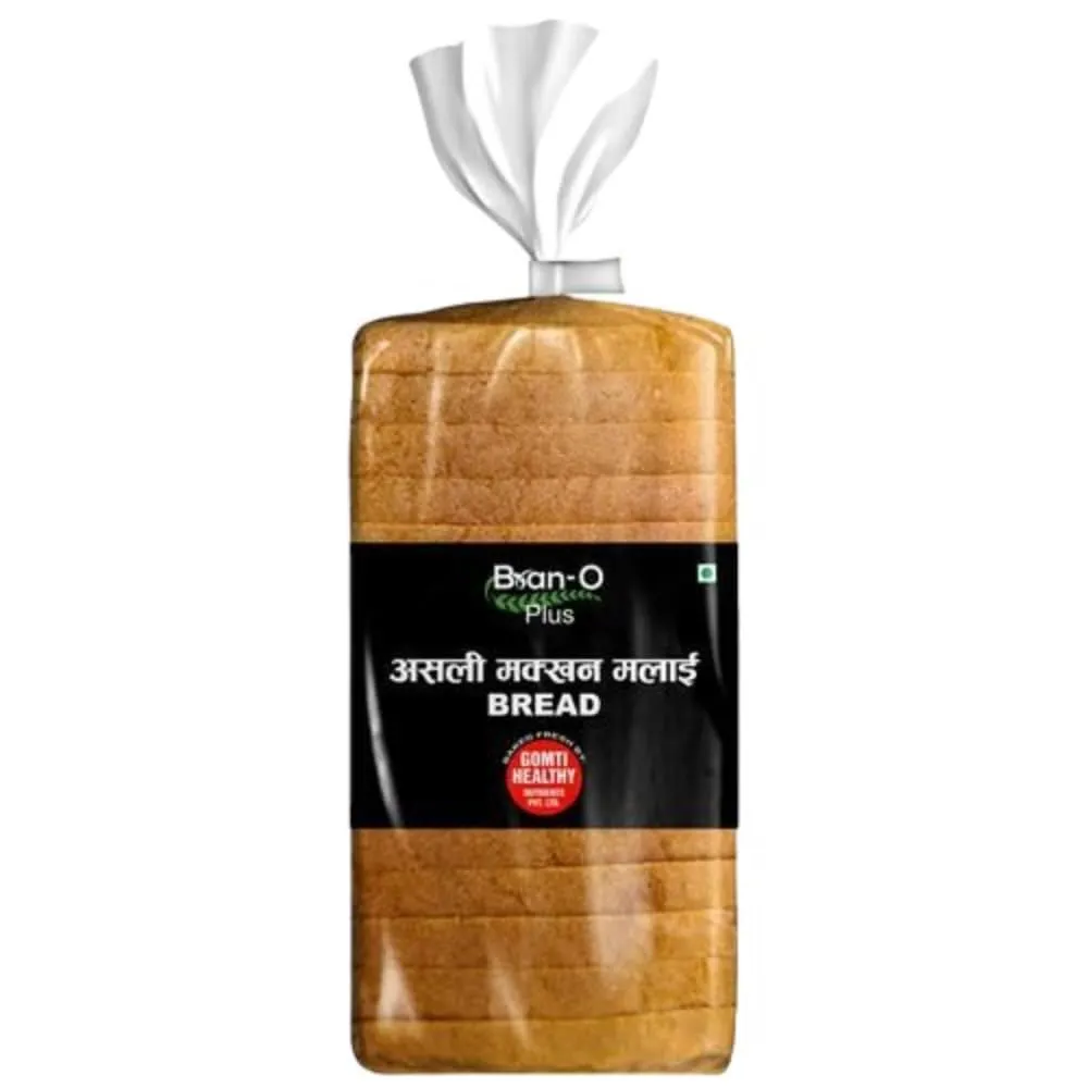 Bran O Plus Asli Makhan Malai Bread 400 g