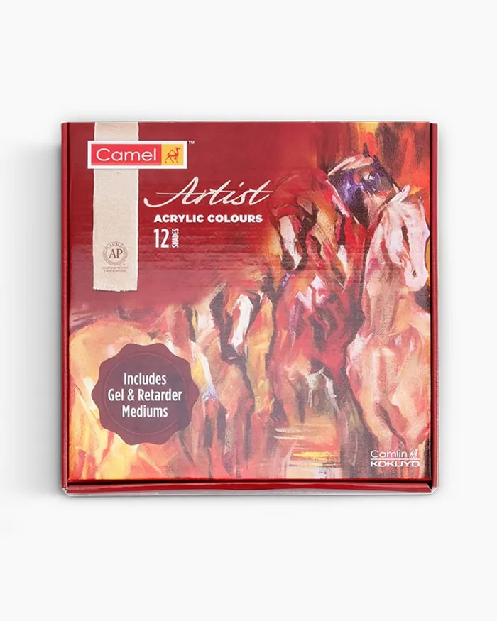 Camel Acrylic Artistic Colors 40 ml * 12 shades