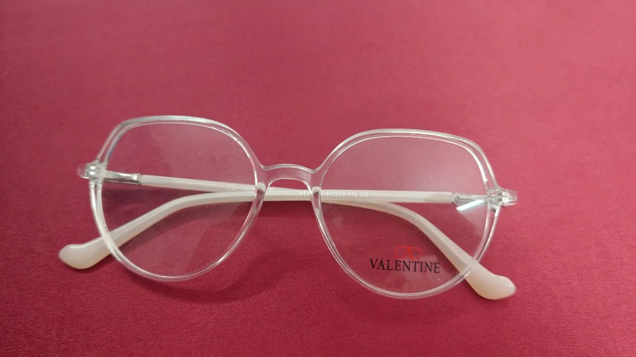 Valentine Clear Frame Eyeglasses