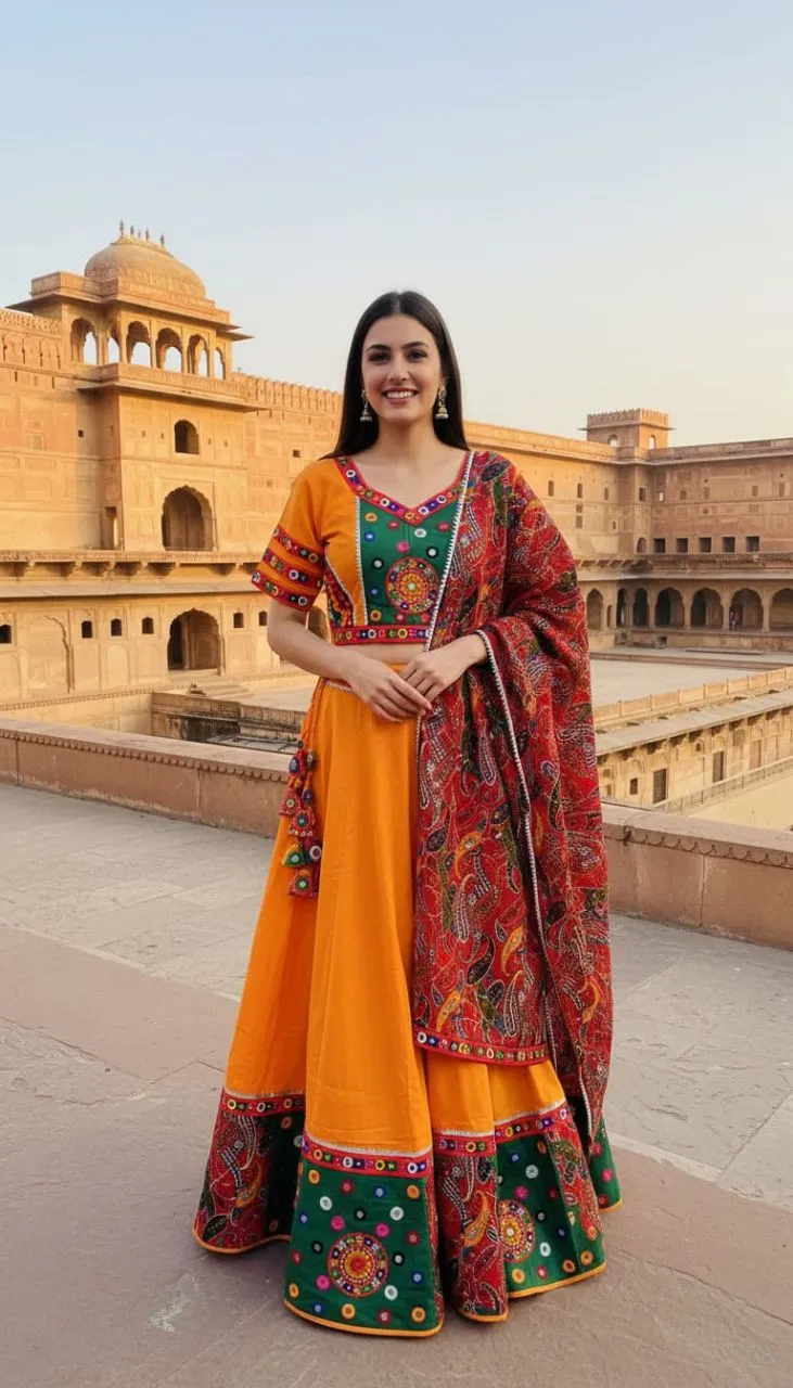 Traditional Rajasthani Lehenga