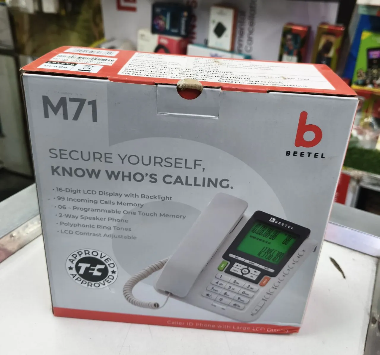 Beetel M71 Caller ID Phone