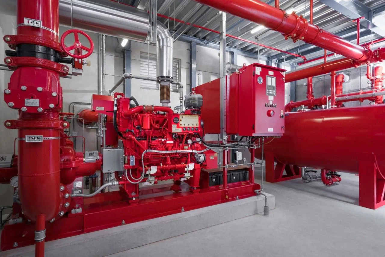 Industrial Fire Suppression System