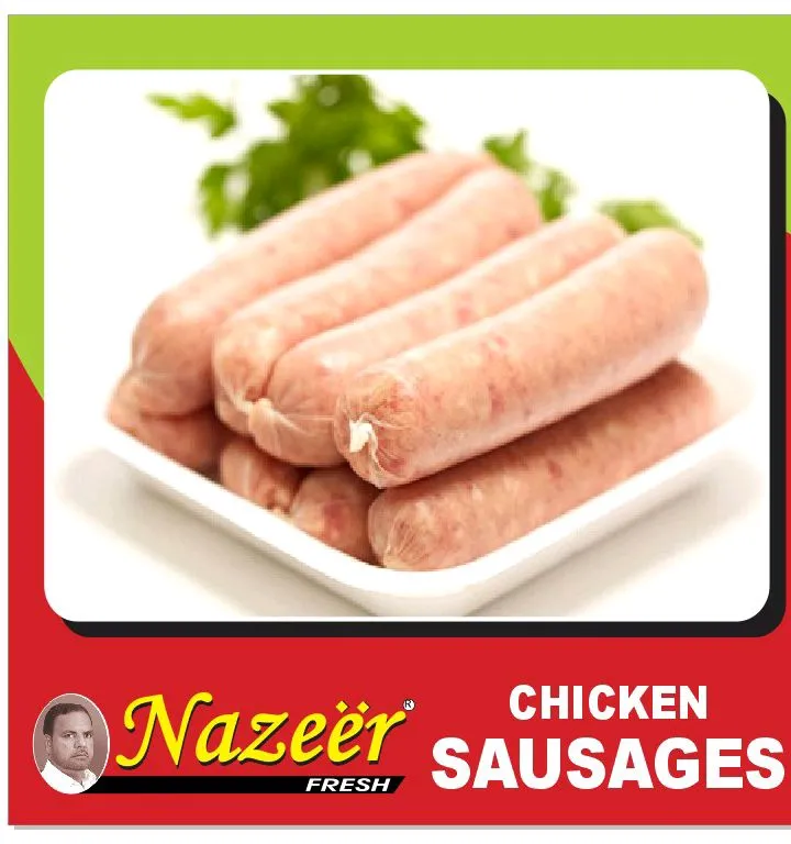 Chicken Sausages 500g(Semi Cooked)Nazeer Delhi