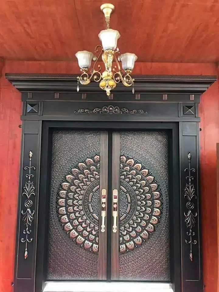 Elite Steel Door - Peacock Grandeur