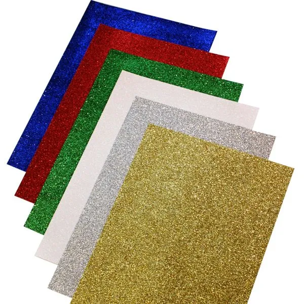 A4 Colour Glitter Sheet Multiple Colors