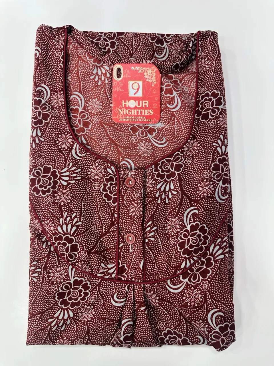 Piping Spun Nighty