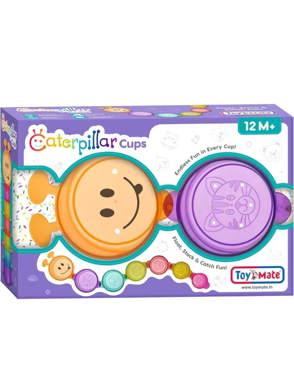 Caterpillar Cups by ToyMate view 4