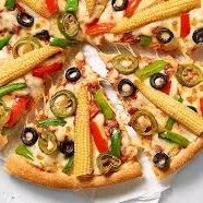 Baby Corn Pizza