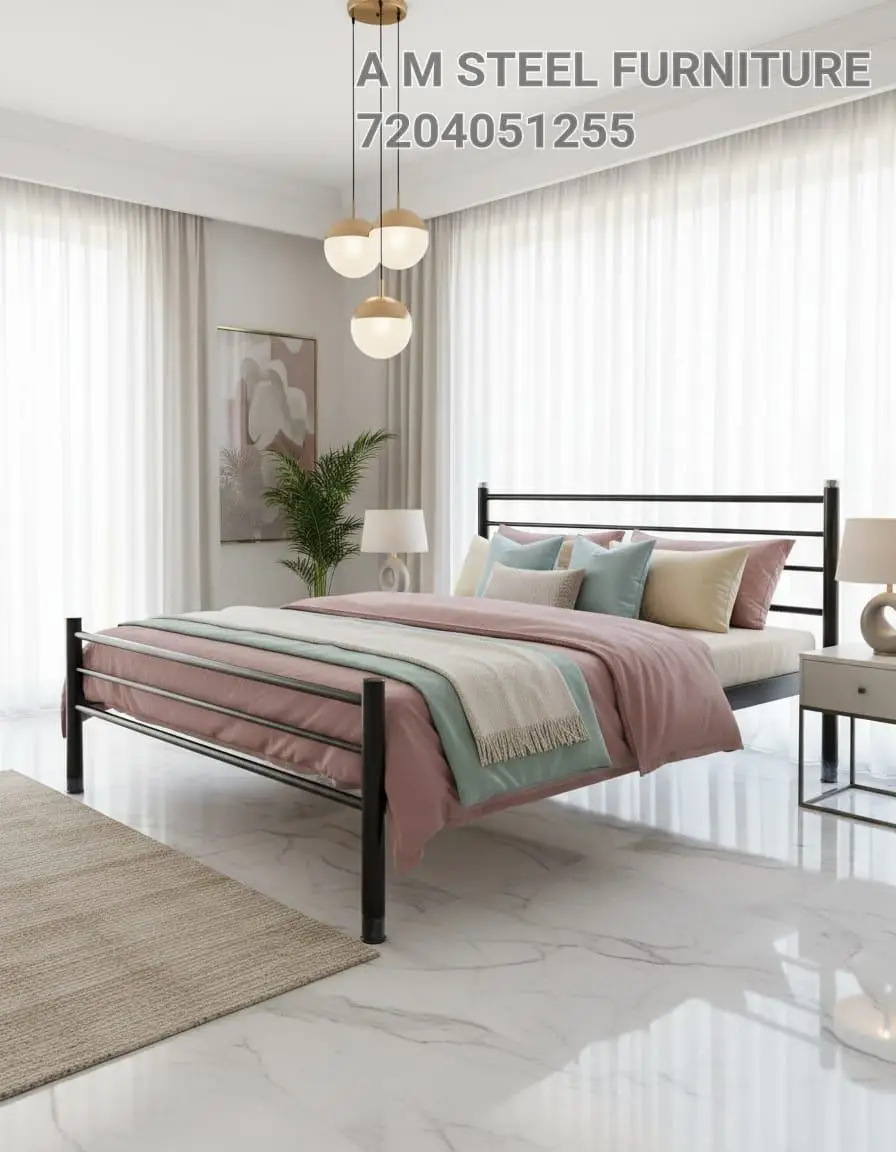 Wrought Iron queen size Bed